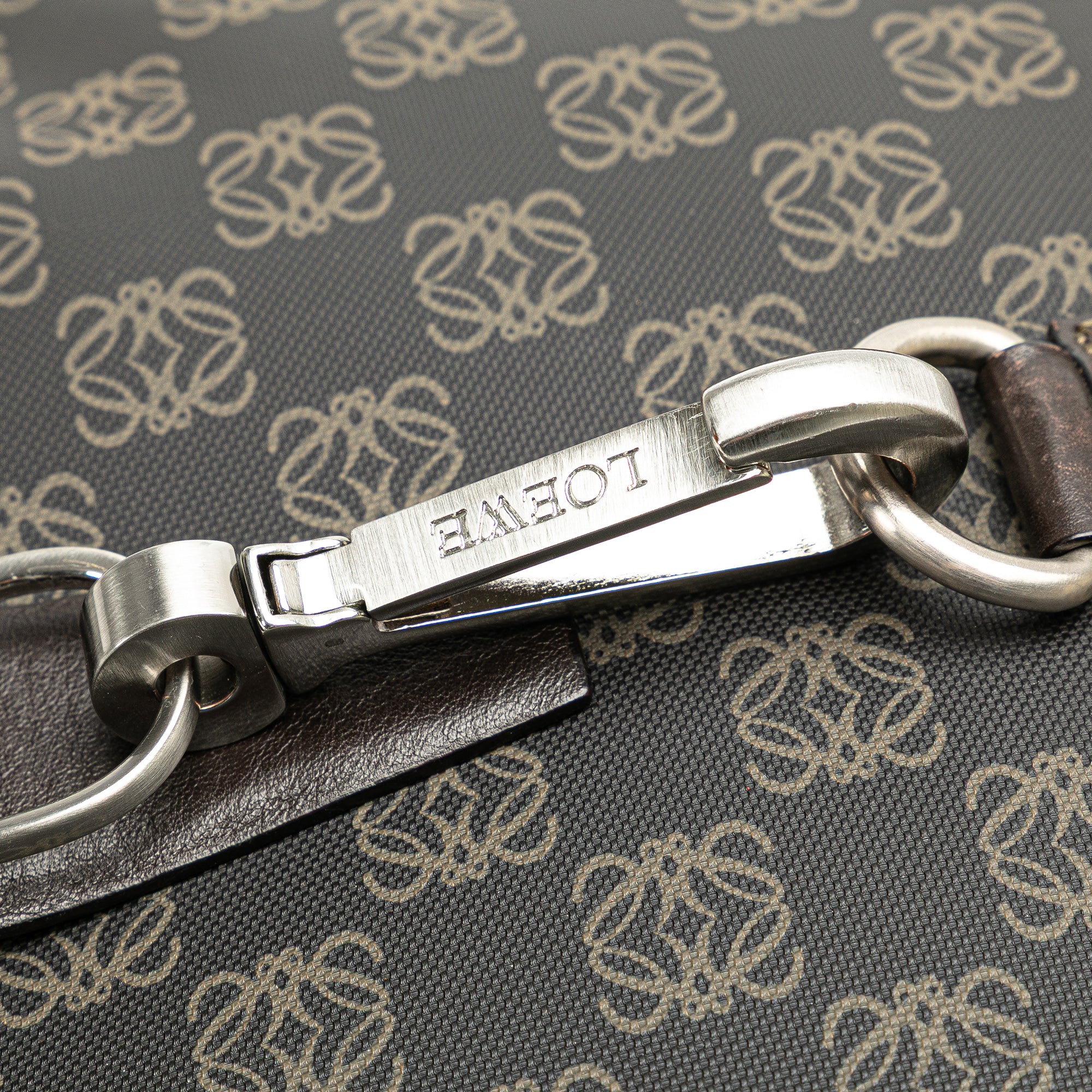 Anagram Coated Canvas Crossbody