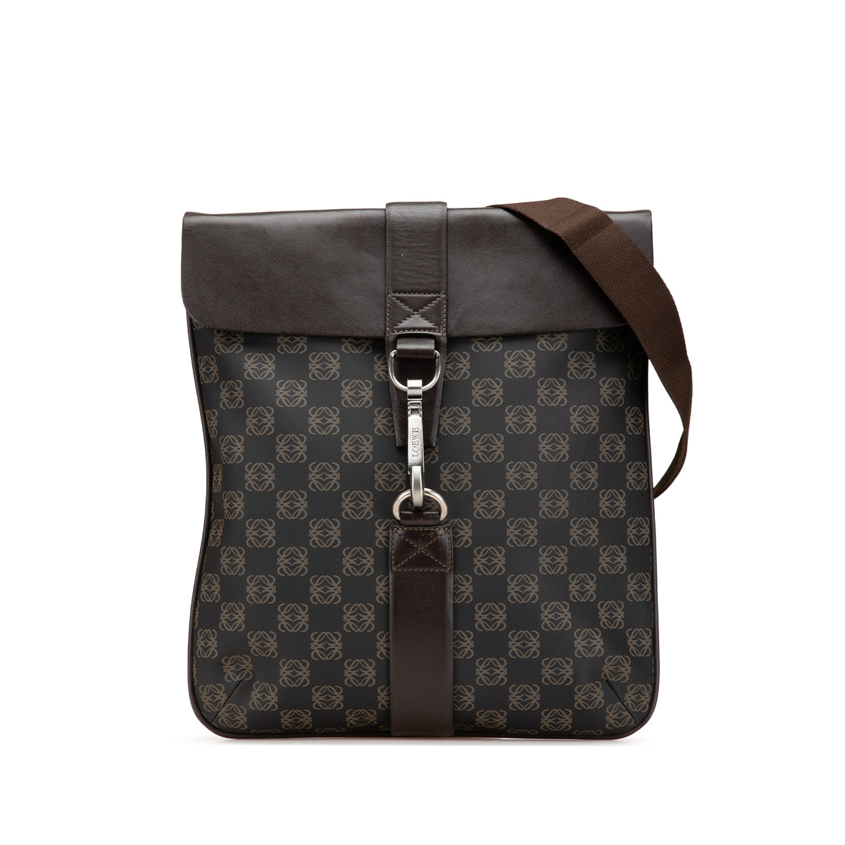 Anagram Coated Canvas Crossbody