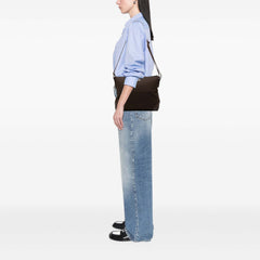 Guccissima Trimmed Canvas Crossbody