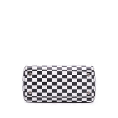 Medium Calfskin Checkered Lady Dior