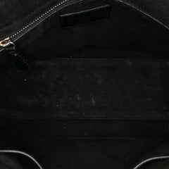 Medium Calfskin Checkered Lady Dior