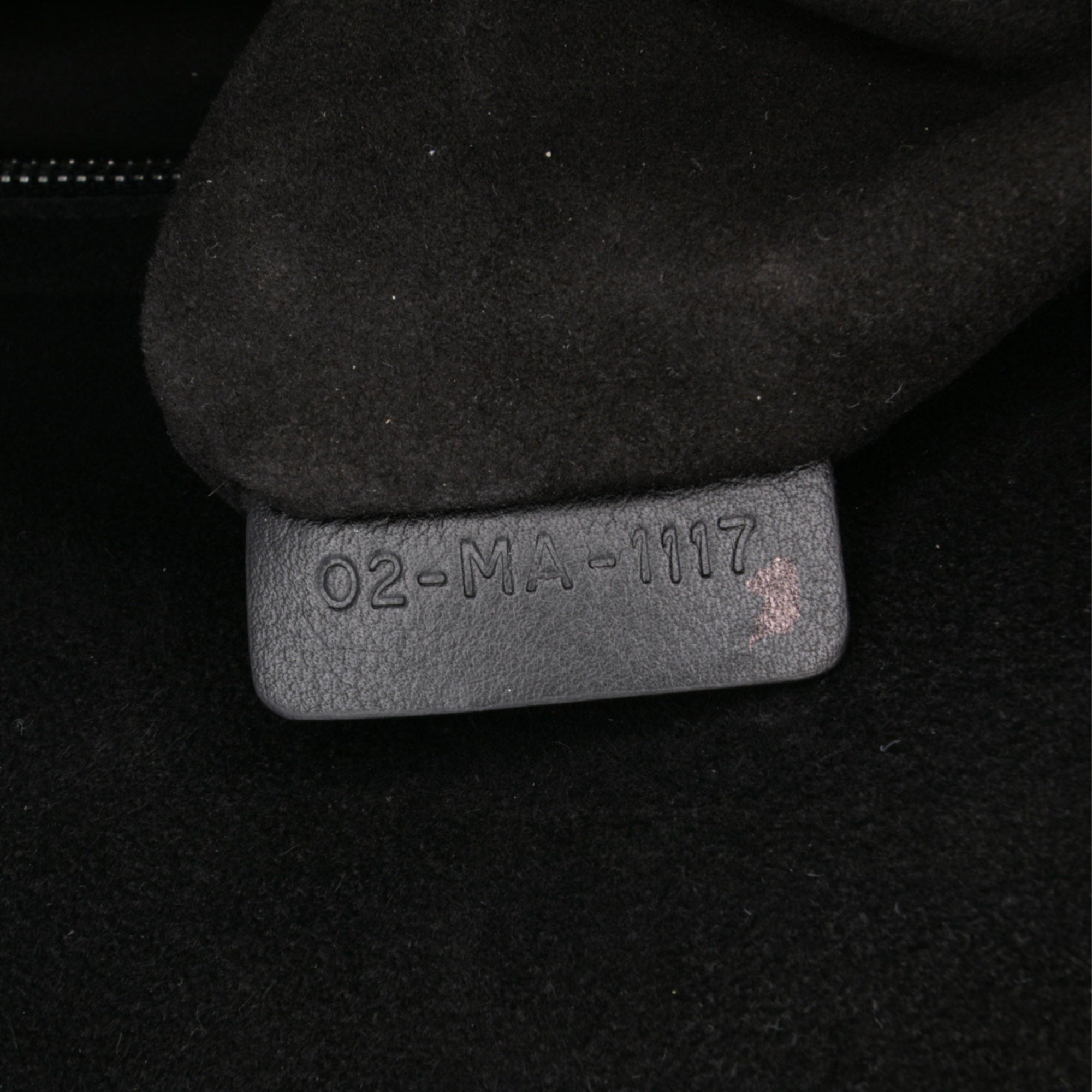 Medium Calfskin Checkered Lady Dior