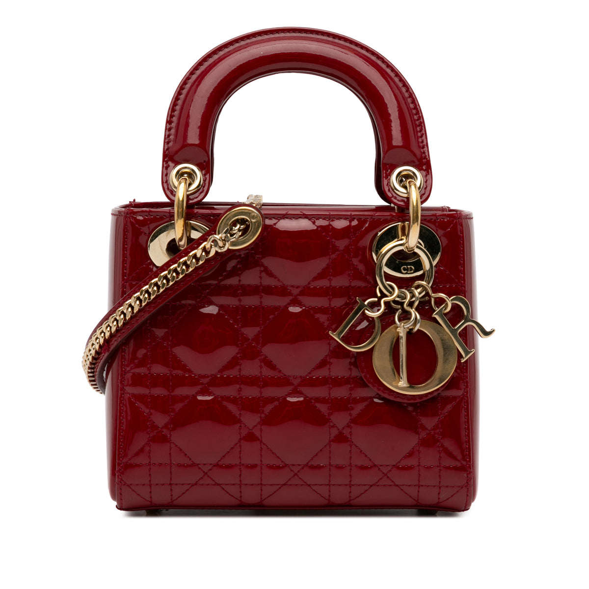 Mini Patent Cannage Lady Dior_0