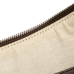 Small GG Supreme Web Ophidia Half Moon Crossbody