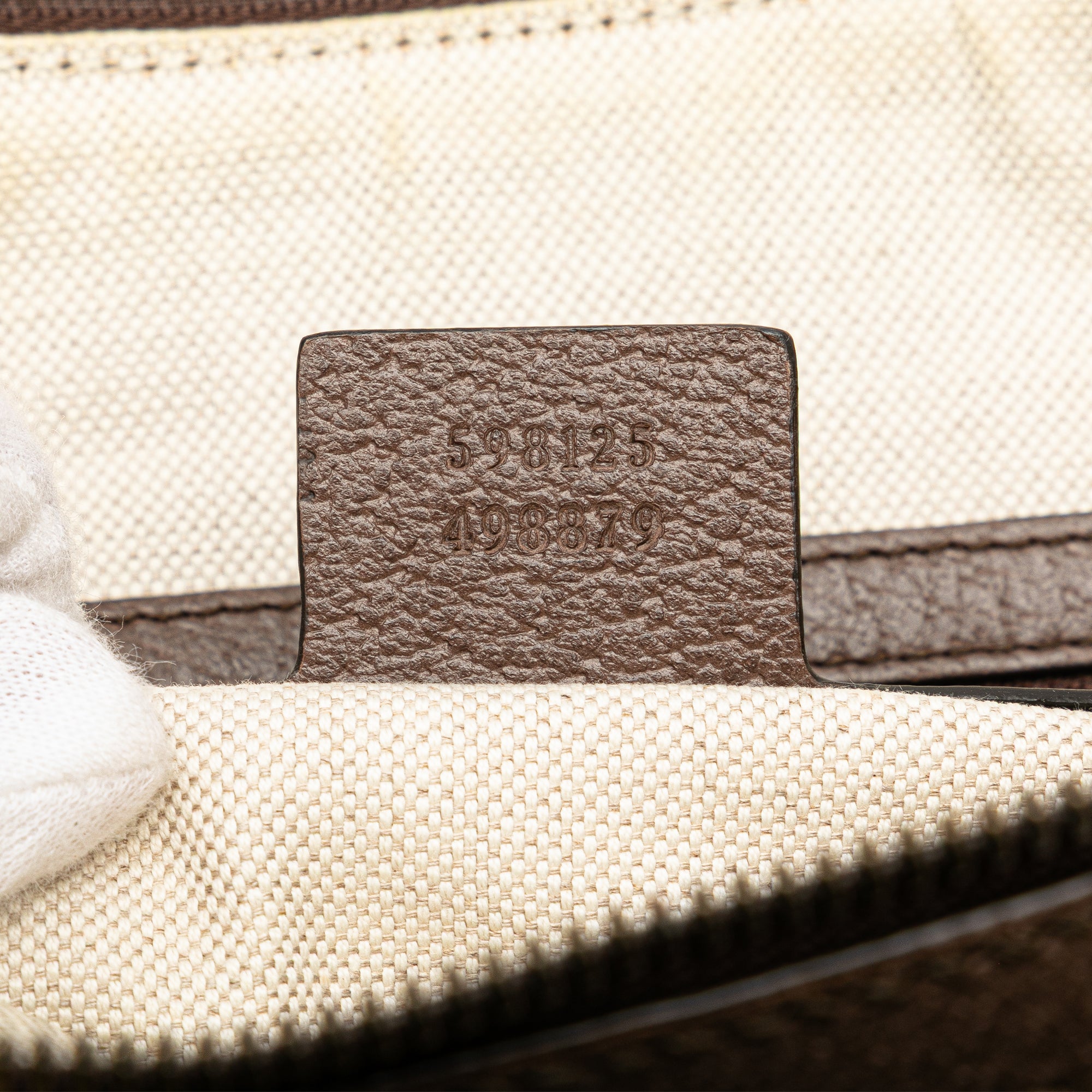 Small GG Supreme Web Ophidia Half Moon Crossbody