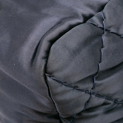 Extra Large CC Quilted Satin Single Flap