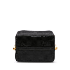 Leather Sequin Triomphe Minaudiere