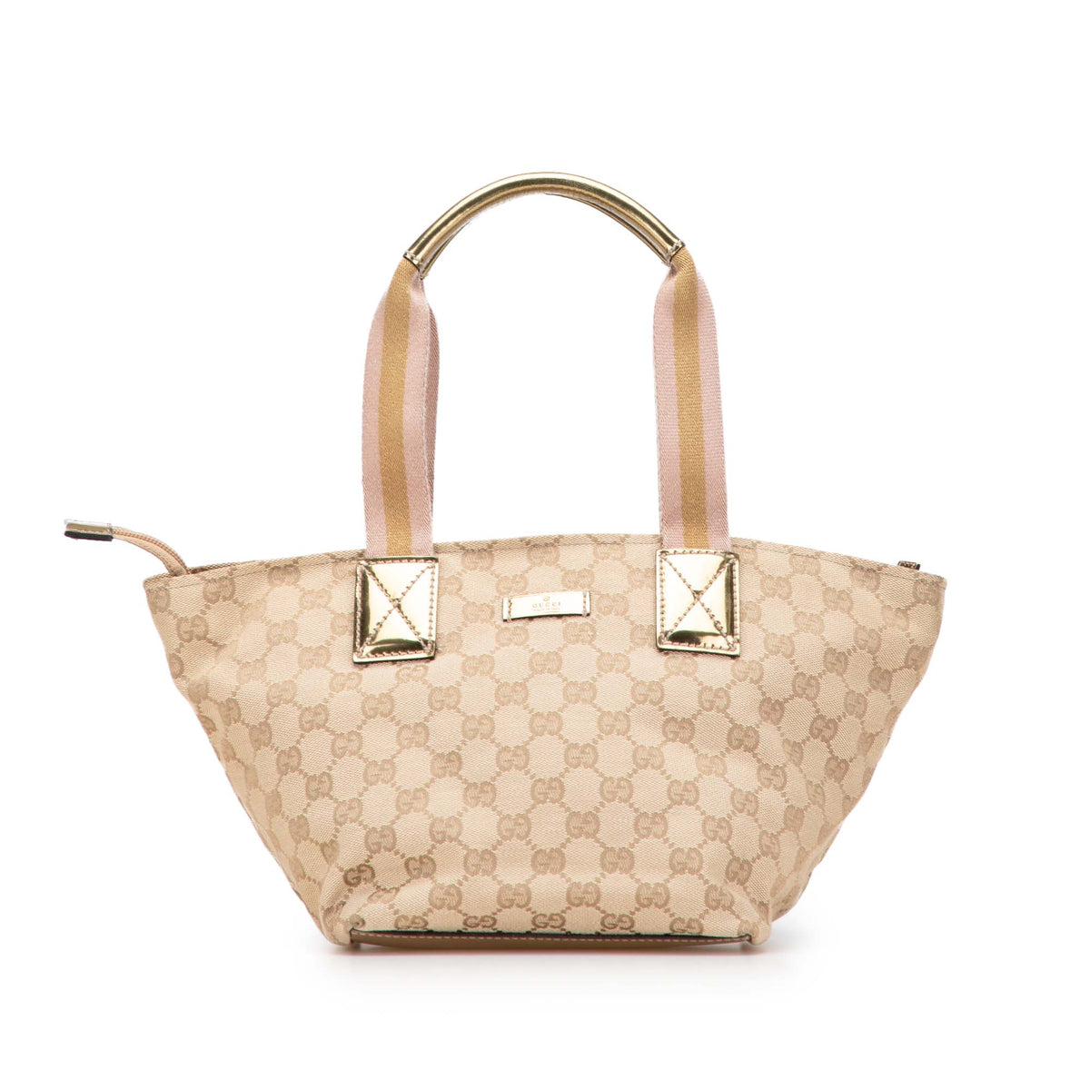 GG Canvas Web Handbag