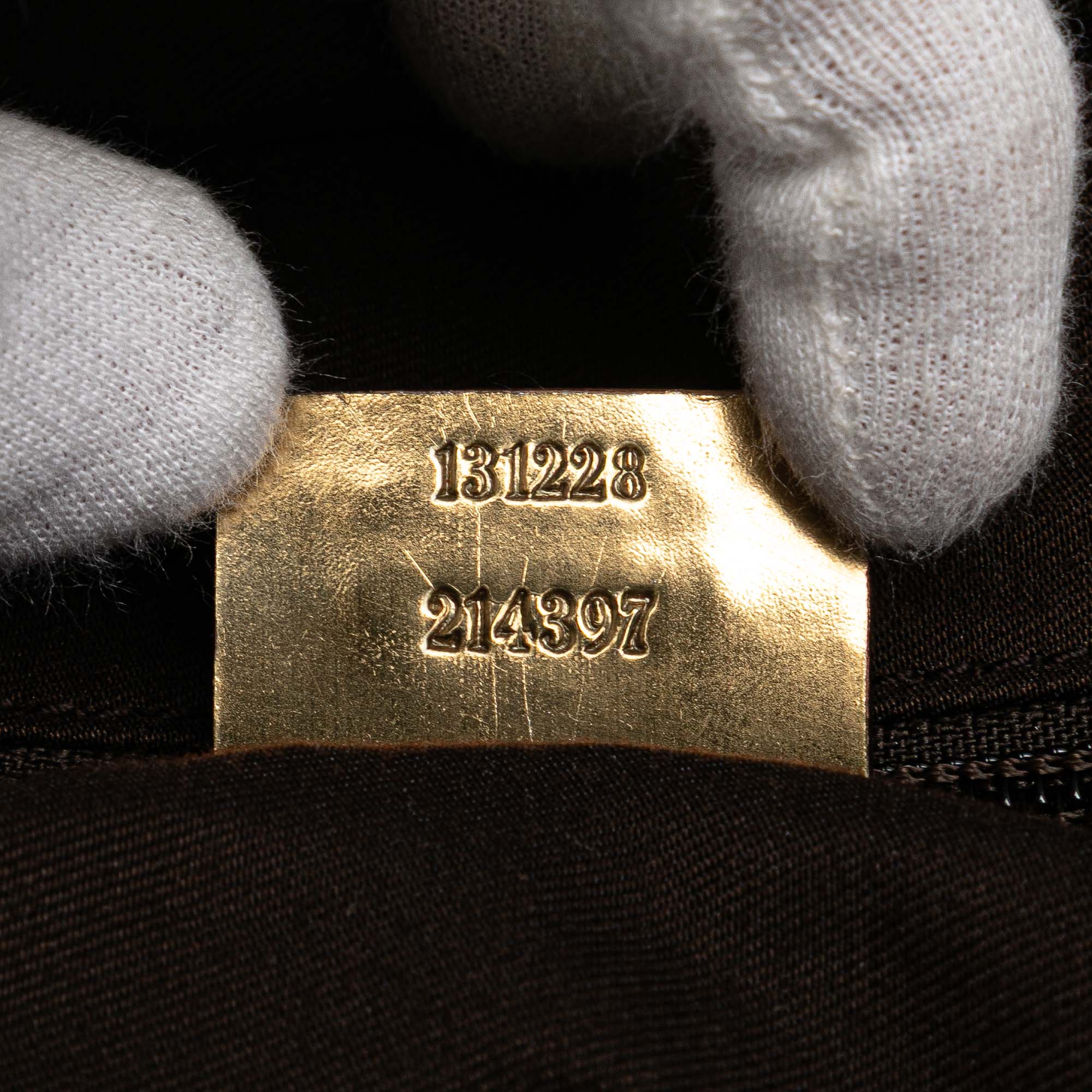 GG Canvas Web Handbag