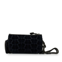 Multi-Pouch Butterfly Velvet Crossbody