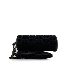 Multi-Pouch Butterfly Velvet Crossbody