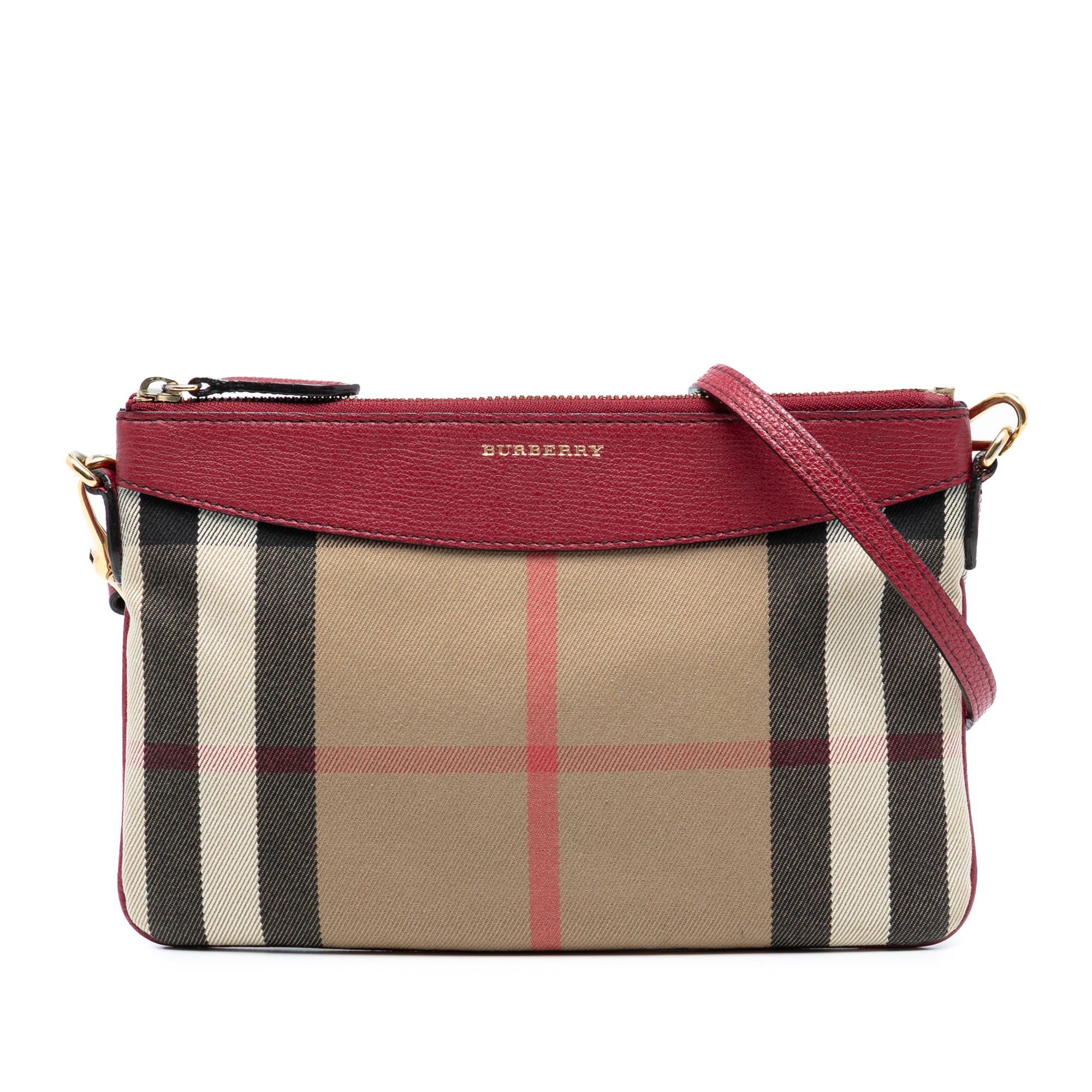 Mega Check Canvas Derby Peyton Crossbody