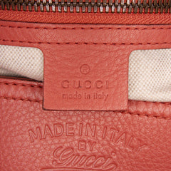 Medium Calfskin Bamboo Shopper Satchel