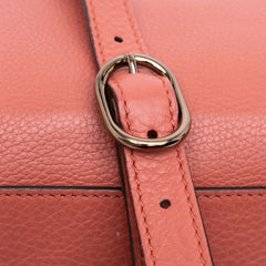 Medium Calfskin Bamboo Shopper Satchel