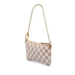 Damier Azur Trunks Labels Pochette Milla MM