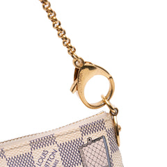 Damier Azur Trunks Labels Pochette Milla MM