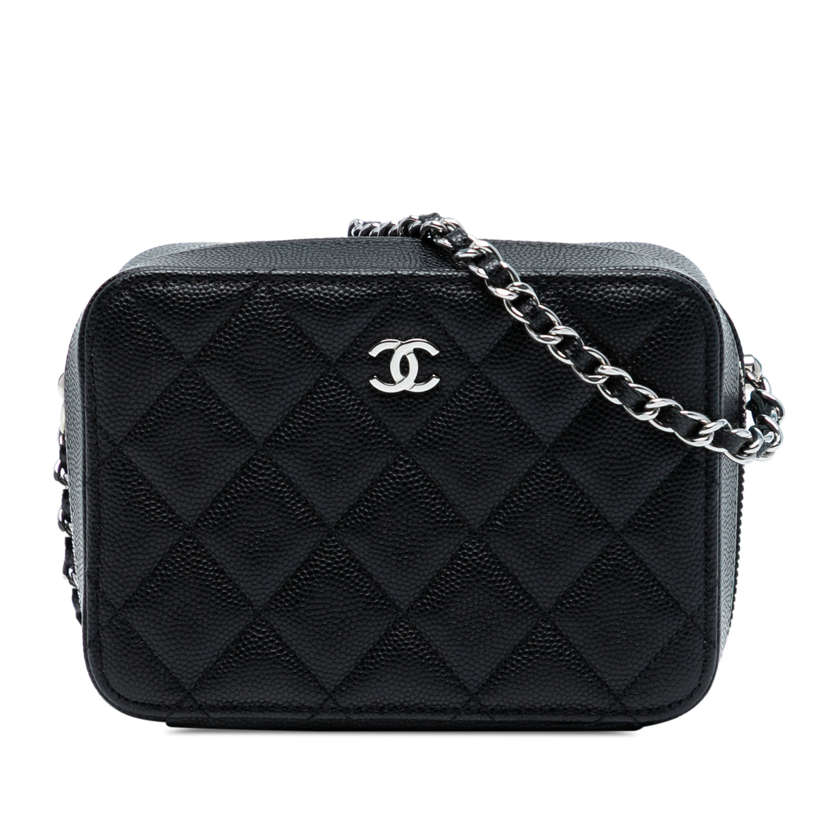 CC Quilted Caviar Camera Bag