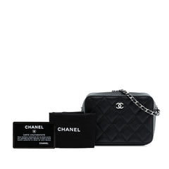 CC Quilted Caviar Camera Bag