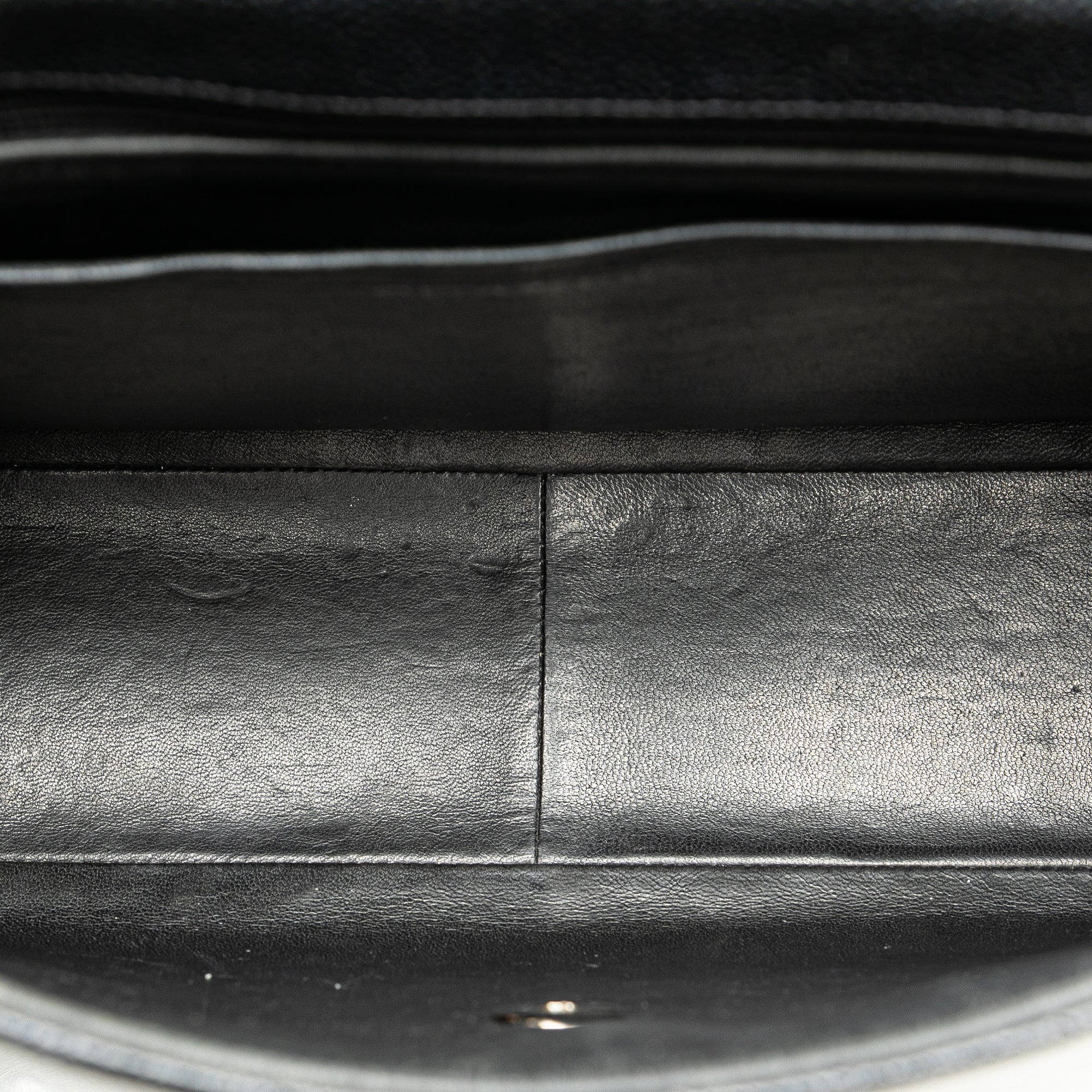 Jumbo Quilted Caviar Single Flap