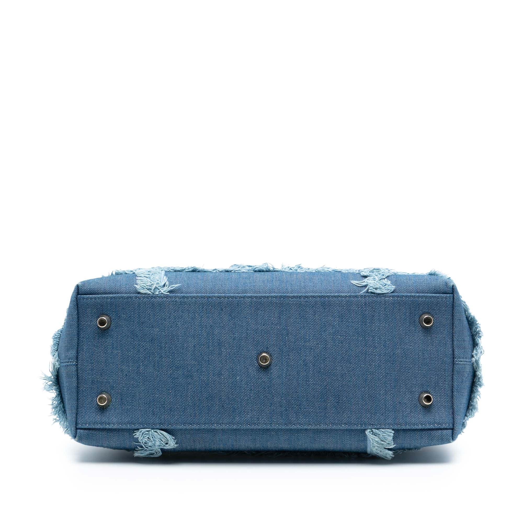 Denim Patch D Light Satchel