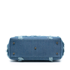 Denim Patch D Light Satchel