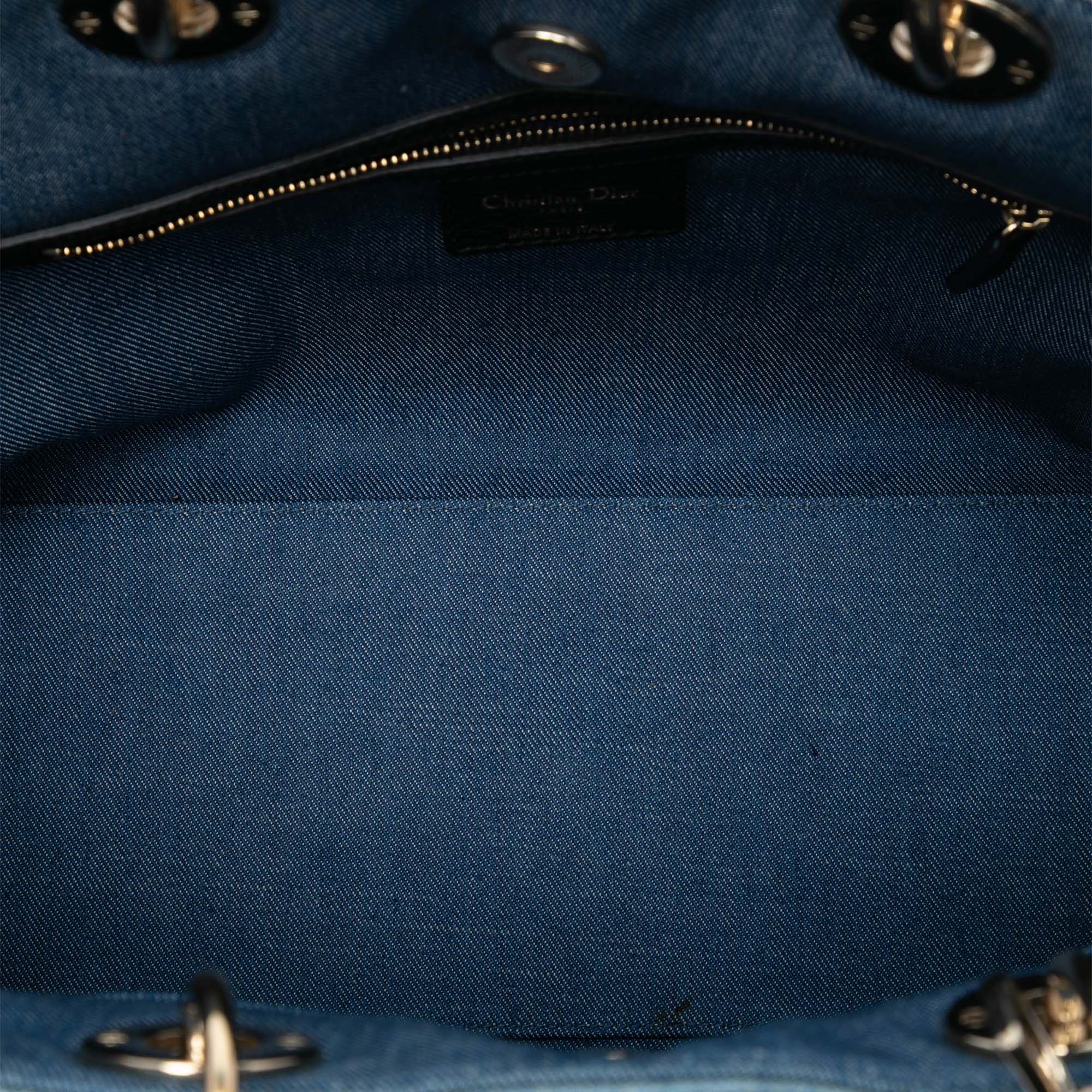 Denim Patch D Light Satchel