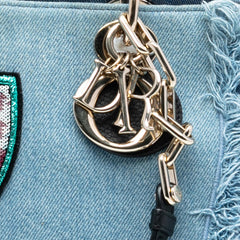 Denim Patch D Light Satchel