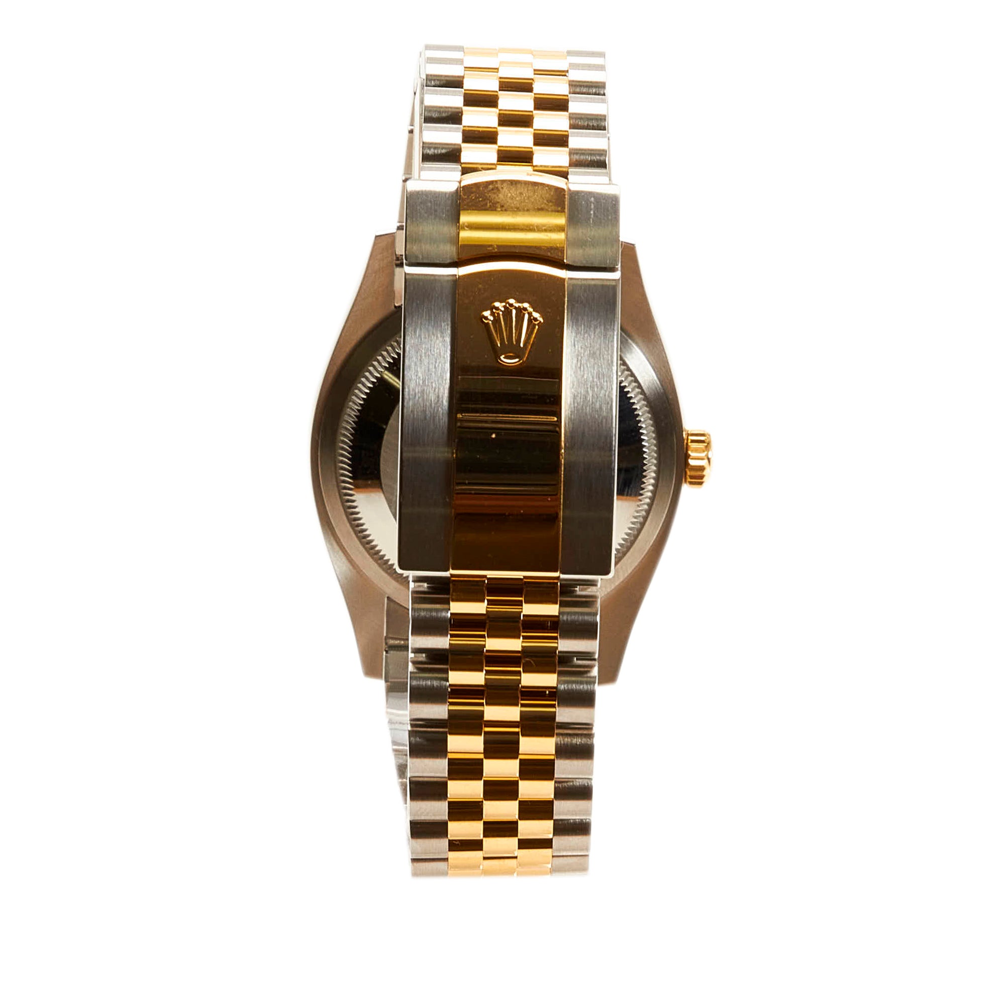 Oyster Perpetual Datejust 36 mm Palm Dial Watch Oystersteel and Yellow Gold