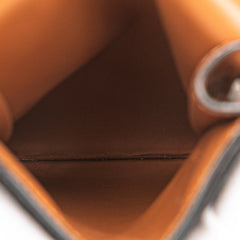 Triomphe Coated Canvas Phone Pouch Flap Crossbody