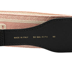 Wide Embroidered Canvas Waist Belt_4