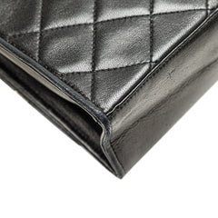 CC Quilted Lambskin Diamond Tassel Flap