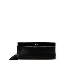 CC Quilted Lambskin Diamond Tassel Flap