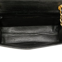 CC Quilted Lambskin Diamond Tassel Flap