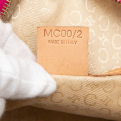 C Macadam Suede Shoulder Bag