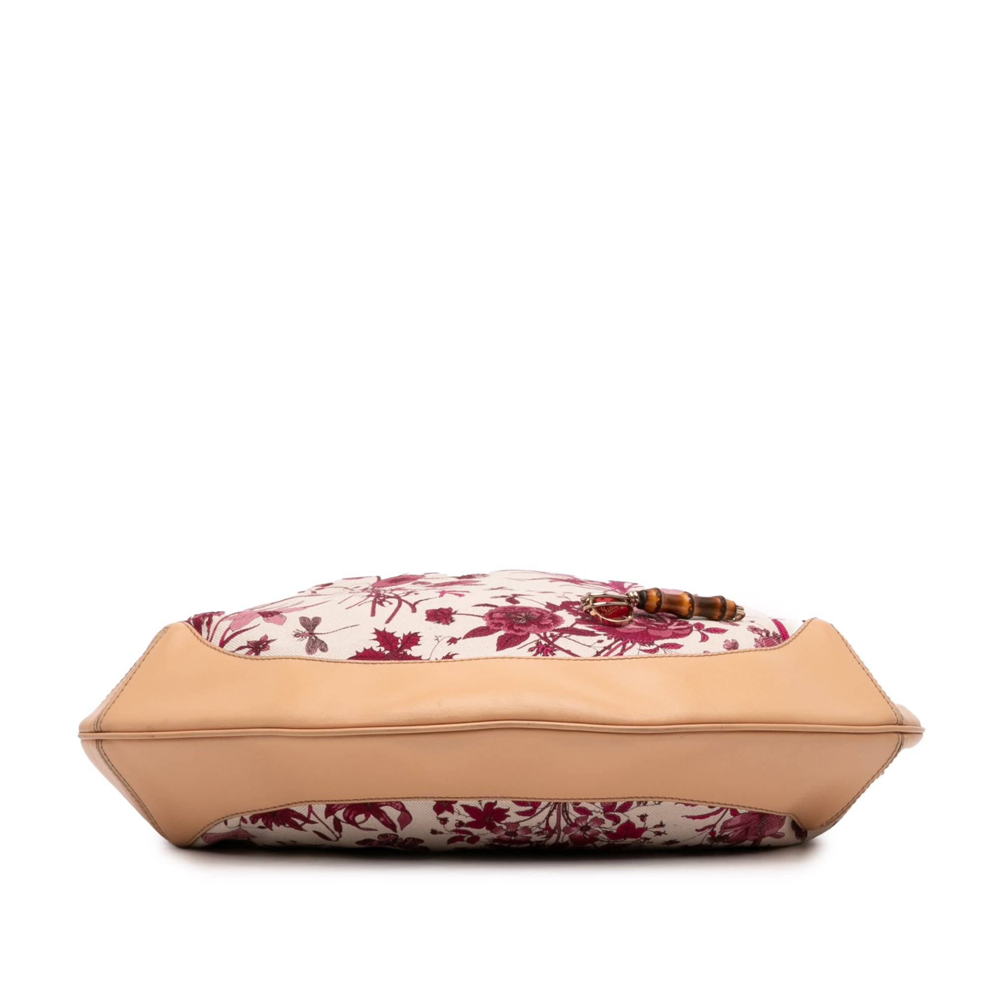 Canvas Floral Peggy Bamboo Hobo