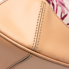 Canvas Floral Peggy Bamboo Hobo