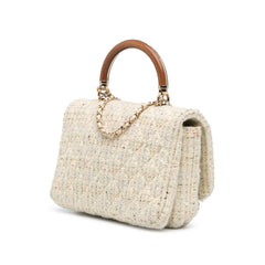 Tweed Knock on Wood Satchel