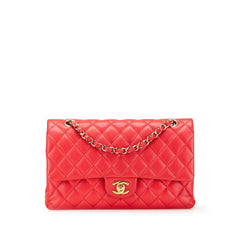 Medium Classic Caviar Double Flap