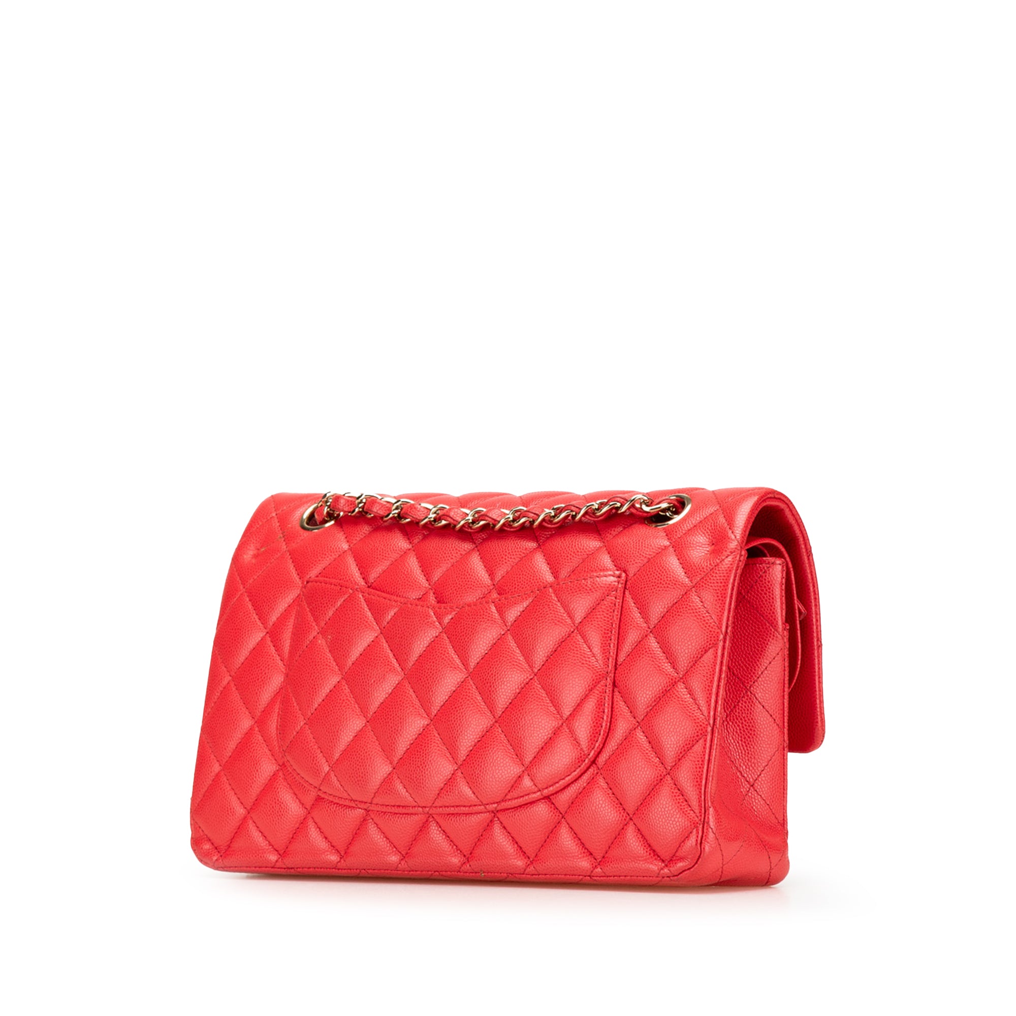 Medium Classic Caviar Double Flap