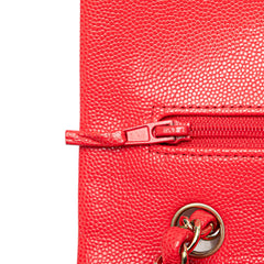 Medium Classic Caviar Double Flap