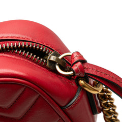 Mini GG Marmont Matelasse Leather Crossbody