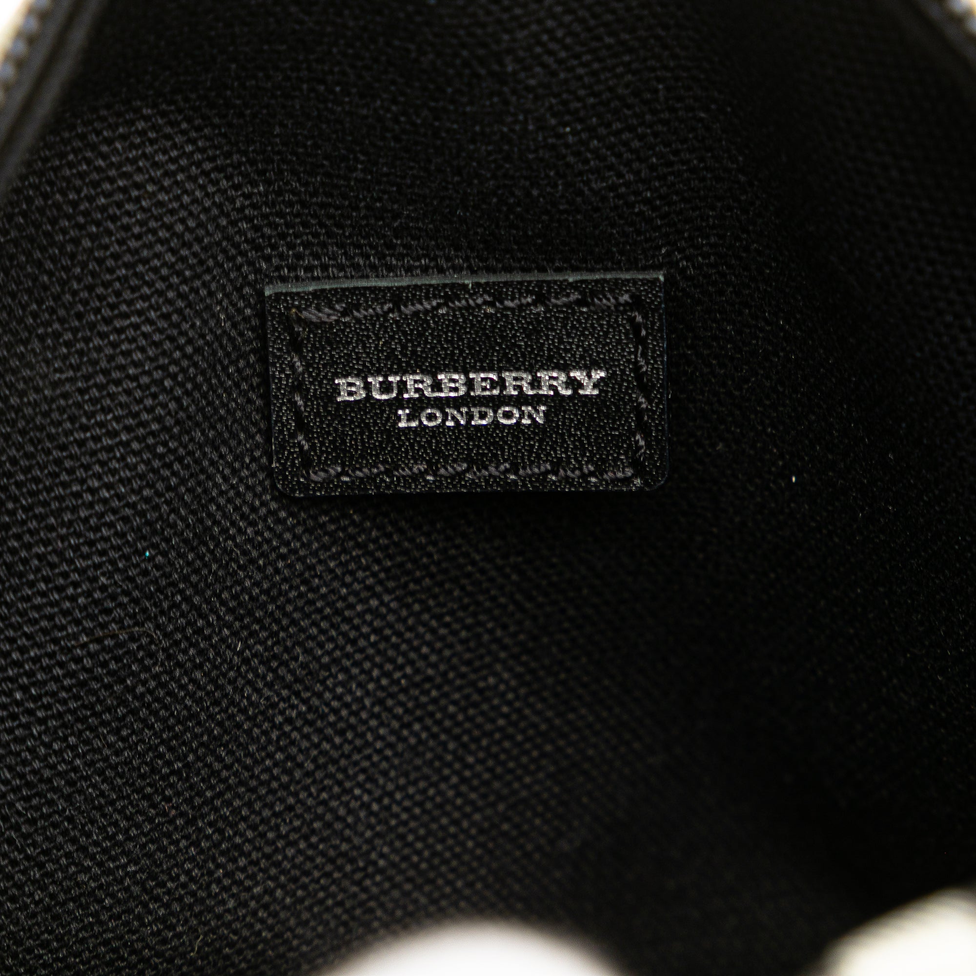 House Check Coated Canvas Handbag