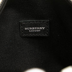 House Check Coated Canvas Handbag