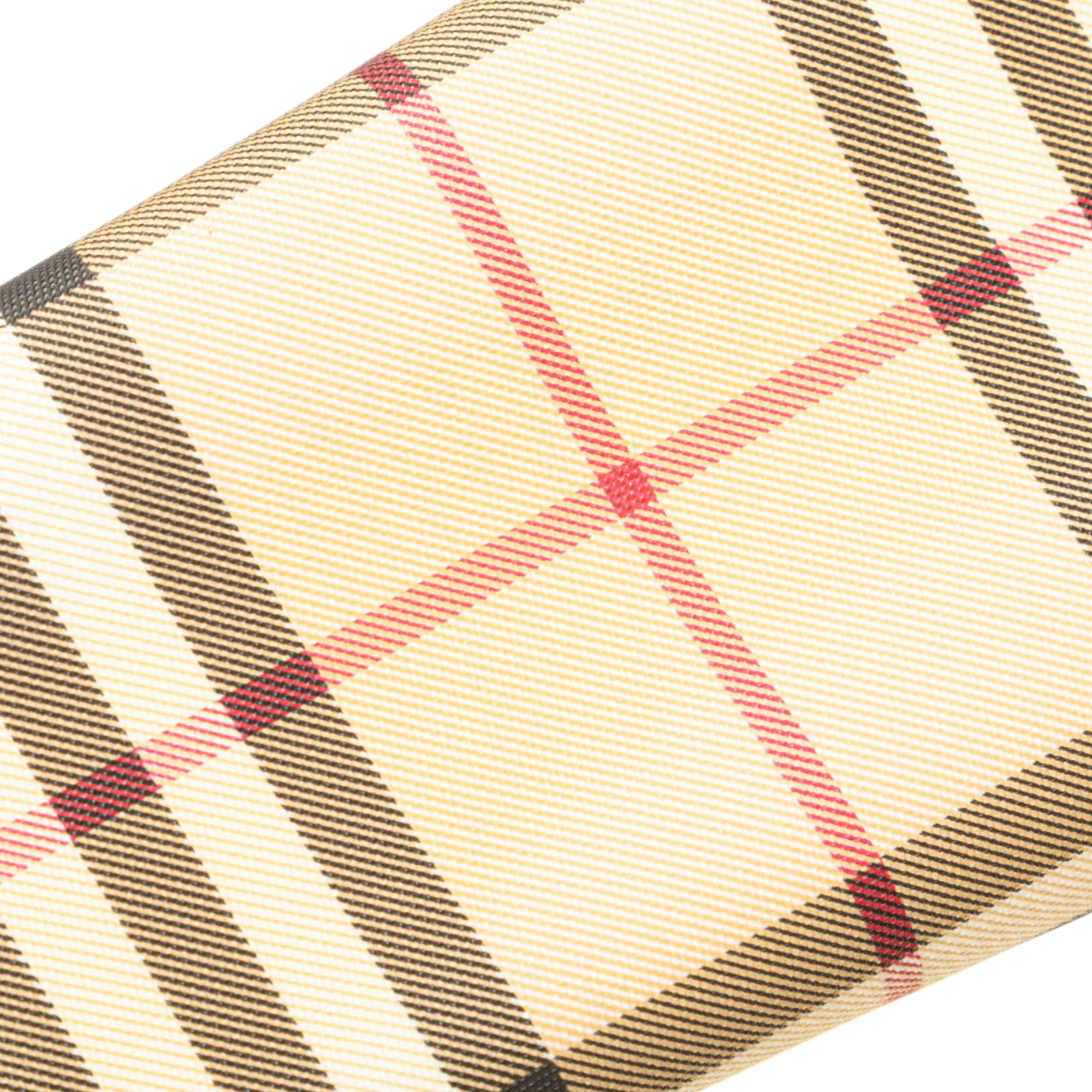 House Check Coated Canvas Handbag