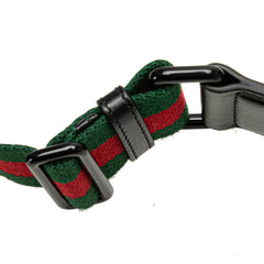 Mini Leather Horsebit 1955 Web Satchel