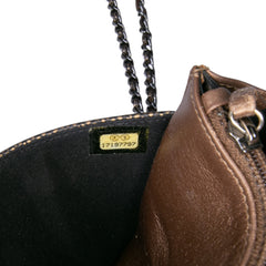 CC Metallic Caviar Wallet On Chain