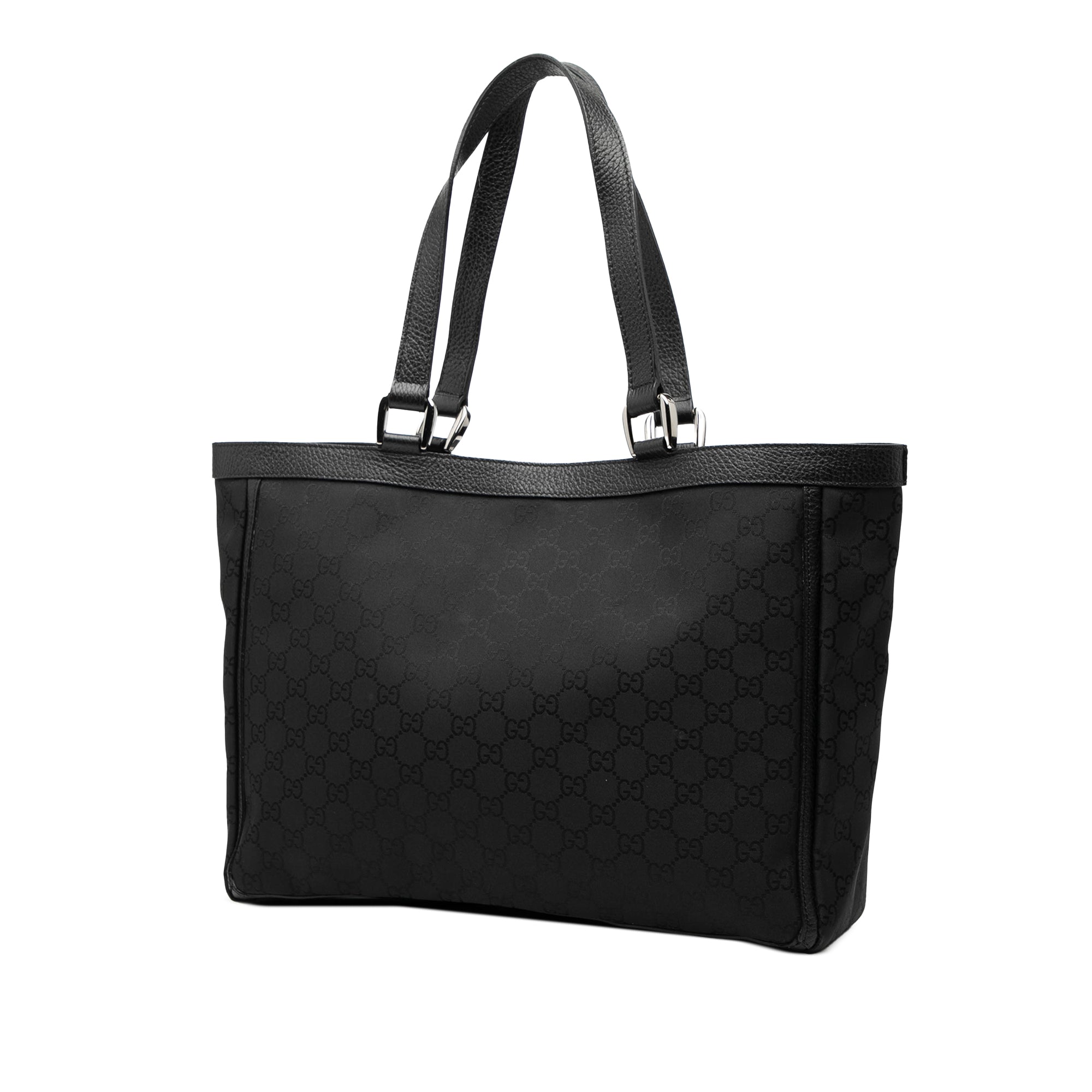 GG Nylon Abbey D Ring Pocket Tote