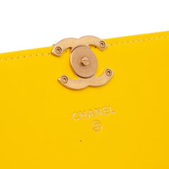 Quilted Lambskin Candy Chain Clutch with Chain