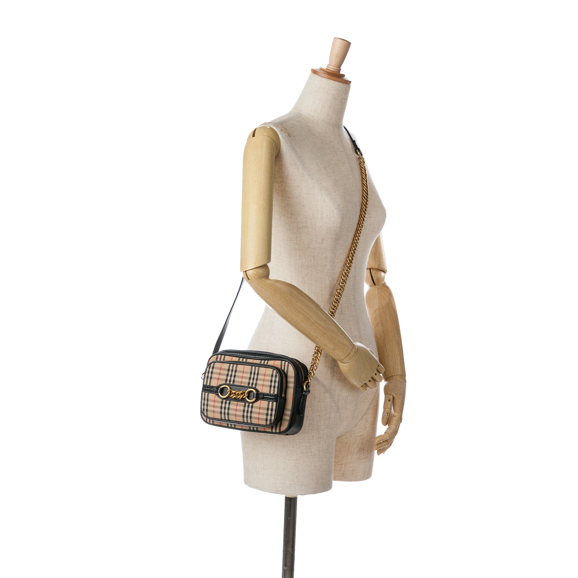 Haymarket Check Canvas 1983 Link Crossbody