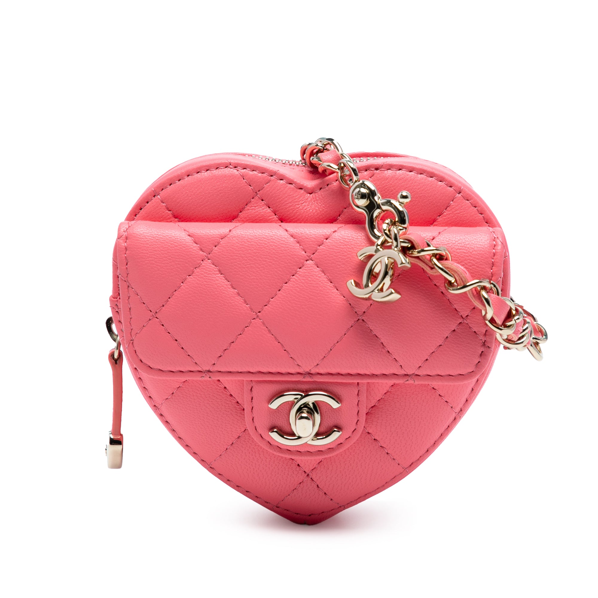 Mini Lambskin CC in Love Heart Crossbody